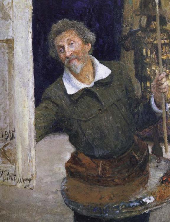 Ilya Yefimovich Repin Self-Portrait Spain oil painting art